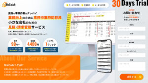 BizCatch プロモーションLP